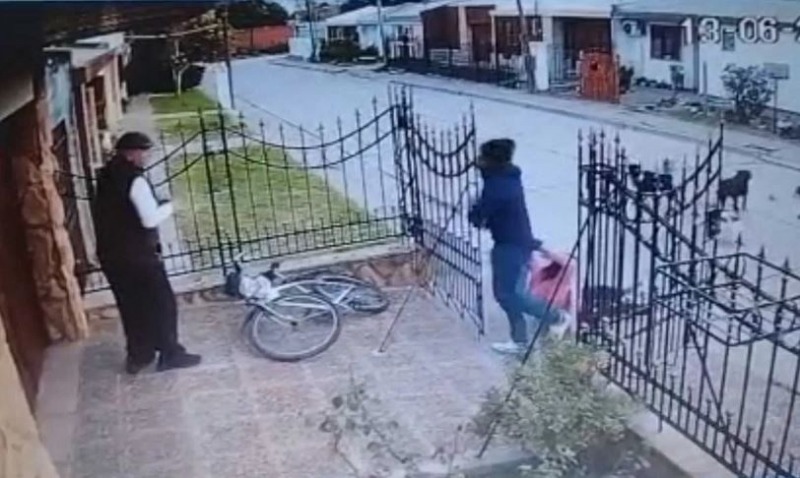 Bah�a Blanca: el momento en que un abuelo mat� a su nieto